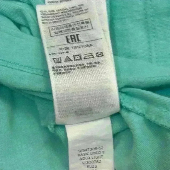 Gap Basic Logo Tee Men’s Size XL Aqua - Picture 6 of 6